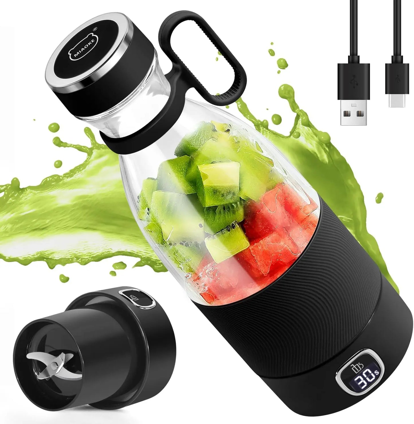 stylish pink mini blender for women on the go