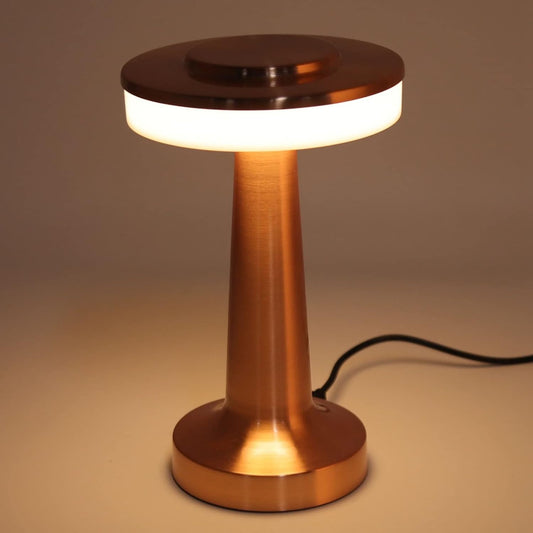 Vintage Touch Control Table Lamp – 3-Color Bedside Lamp for Bedroom, Desk, or Nightstand