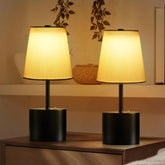 2-Pack Cordless Touch Table Lamps – Rechargeable, Dimmable, 3-Color Light (5000mAh)